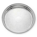 Reed & Barton Round Silverplated Gallery Tray (13")